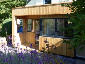 Siberian larch cladding